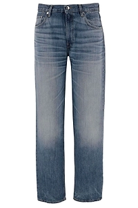 Haikure Washed Straight-Leg Jeans