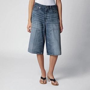 Haikure Wide-Leg Bermuda Shorts