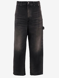 Haikure Washed Straight-Leg Jeans