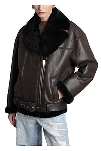 Halfboy Aviator Shearling Jacket