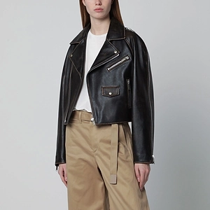 Halfboy Cropped Biker Jacket