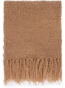 Halfboy Bouclé Fringed Scarf