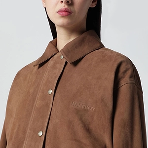 Halfboy Snap-Front Overshirt Jacket