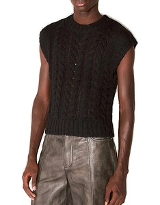 Han Kjobenhavn Cable Knit Short-Sleeved Jumper