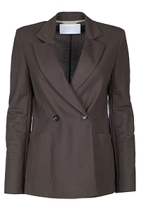 Harris Wharf London Double-Breasted Blazer