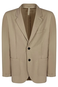 Harris Wharf London Two-Button Patch-Pocket Blazer