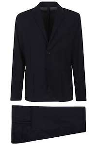 Harris Wharf London Textured Two-Button Blazer