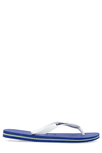 Brasil Logo Stripe Flip-Flops