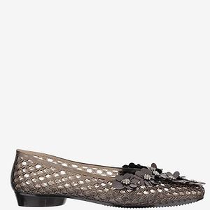 Heavenly Jelly Floral Mesh Ballet Flats