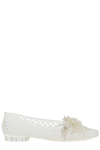Muse Beaded Mesh Ballet Flats