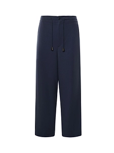 Hed Mayner Drawstring Wide-Leg Pants