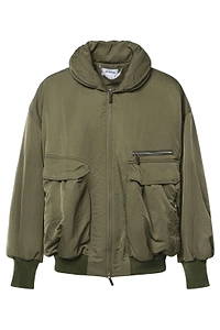 Hed Mayner Oversized Pocket Hooded Jacket