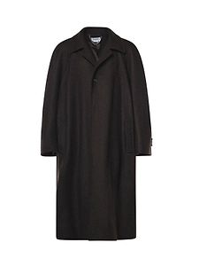Hed Mayner Single-Breasted Oversized Coat
