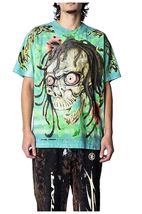 Hellstar Amen Printed Crewneck T-Shirt