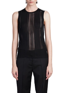 Helmut Lang Cut-Out Detailed Tank Top