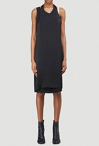 Helmut Lang Satin Tank Dress