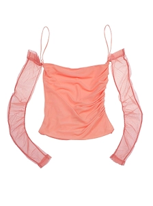 Sheer Off Shoulder Top