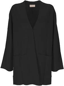 Hemisphere Open Front Cardigan Sweater