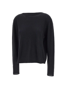 Hemisphere Raw-Edge Cashmere Sweater