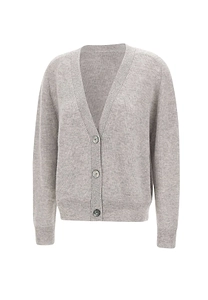 Hemisphere V-Neck Cardigan Knitwear