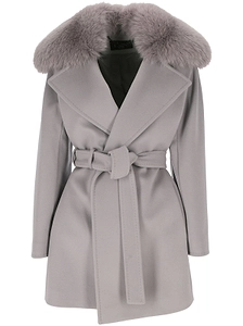Heresis Belted Wrap Coat