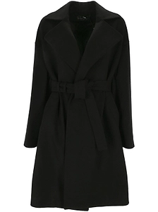 Heresis Belted Wrap Coat