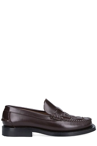Hereu Nombela Woven-Designed Slip-On Loafers