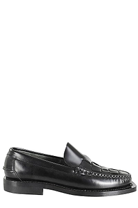 Nombela Woven-Designed Slip-On Loafers
