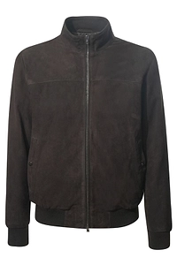 Herno High Collar Zip Jacket