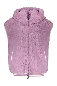 Herno Hooded Faux Fur Gilet