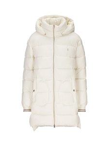 Herno Kids Logo-Embroidered Zipped Hooded Jacket