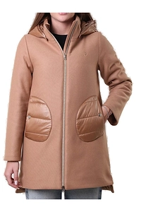 Herno Kids Panelled Hooded Coat