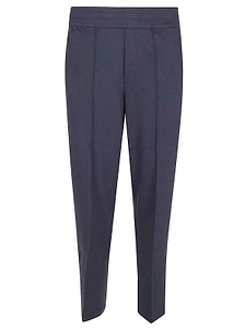 Herno Logo-Plaque Pleated Trousers