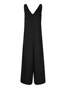 Herno Relaxed Fit Wide Leg Jumpsuit
