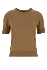 Herno Short-Sleeved Crewneck Knitted Jumper