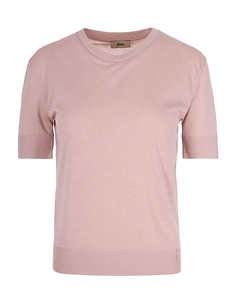 Herno Short-Sleeved Crewneck Knitted Jumper