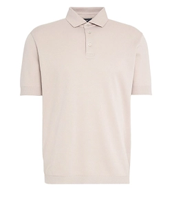 Herno Short-Sleeved Knitted Polo Shirt