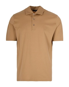 Herno Button Detailed Short-Sleeved Polo Shirt