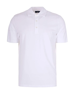 Herno Button Detailed Short-Sleeved Polo Shirt