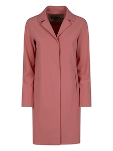 Herno Single-Breasted Long-Sleeved Coat
