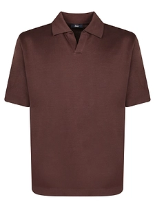 Herno Skipper Open-Neck Polo Shirt