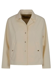 Herno Snap-Button Short Jacket
