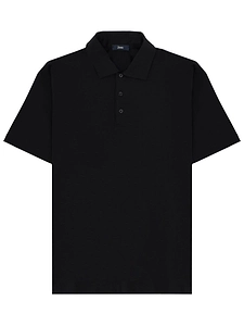 Herno Button Detailed Short-Sleeved Polo Shirt