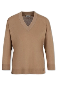 Herno V-Neck Knitted Jumper