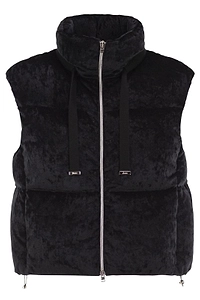 Herno Velvet Effect Down Gilet