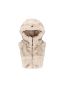 Herno Zip-Up Faux Fur Hood