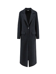 Olimpia Single-Breasted Long Coat