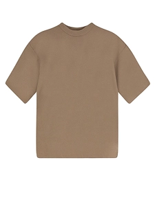 Hevo Ripalta Oversized Zip-Front T-Shirt