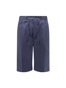 Torrelapillo Drawstring Pleated Shorts