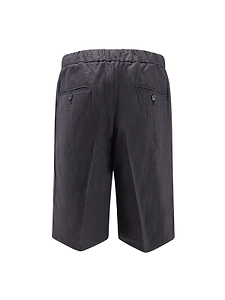 Hevo Torrelapillo Pleated Drawstring Shorts